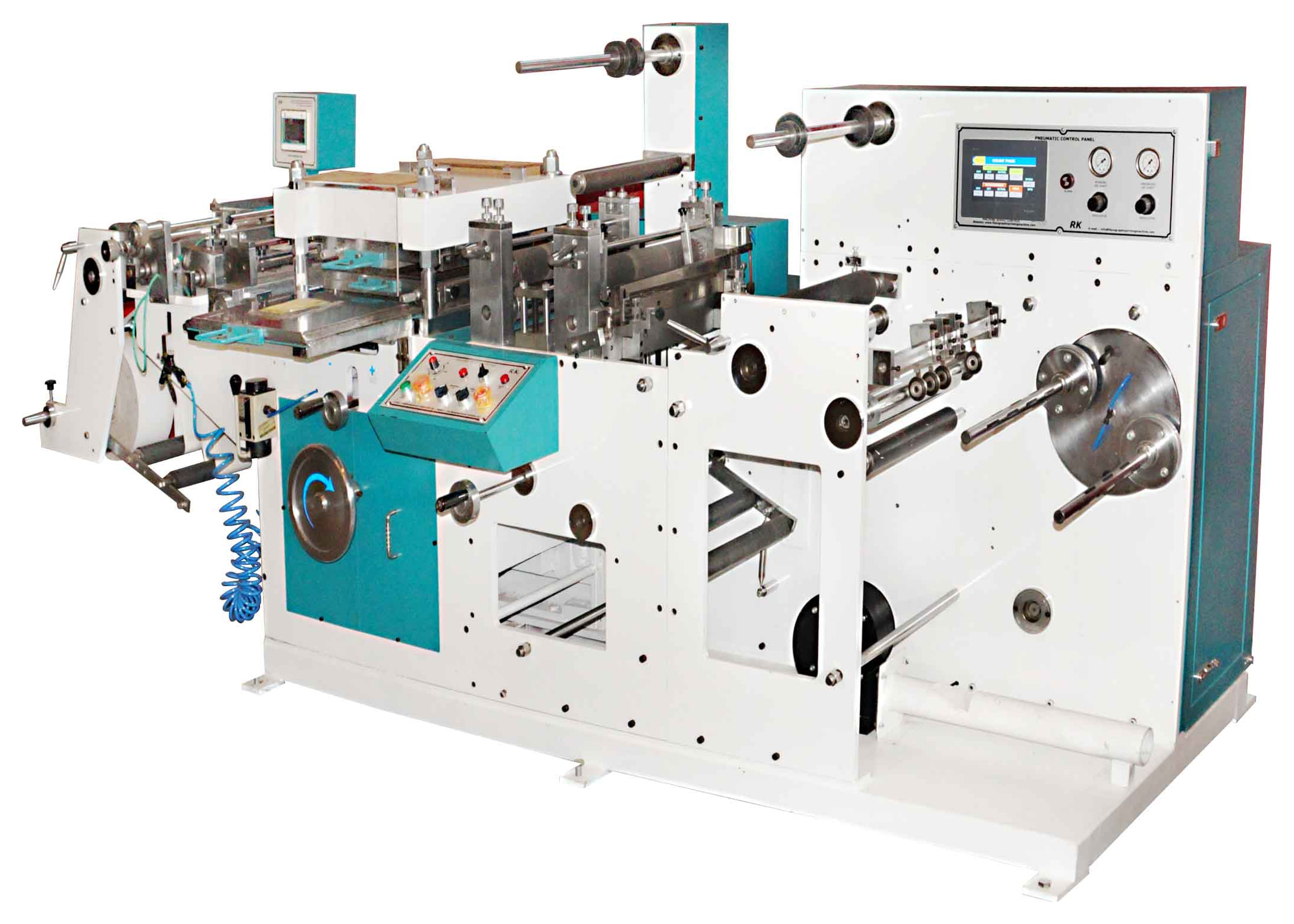 Die Cutting With Online Slitting
